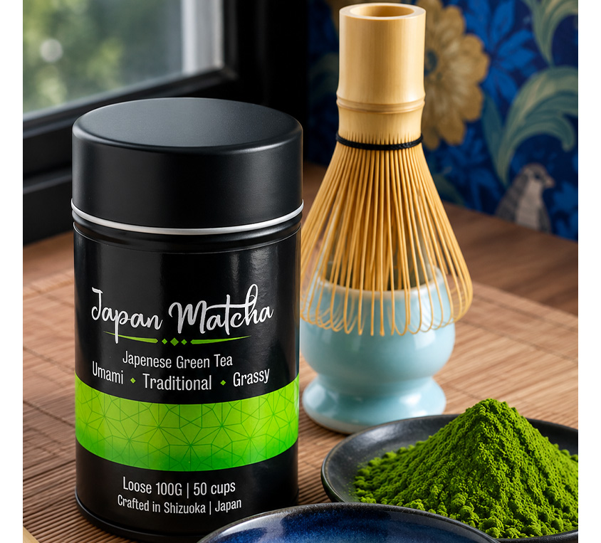Jak używać bambusowej trzepaczki Chasen do przygotowania japońskiej herbaty matcha